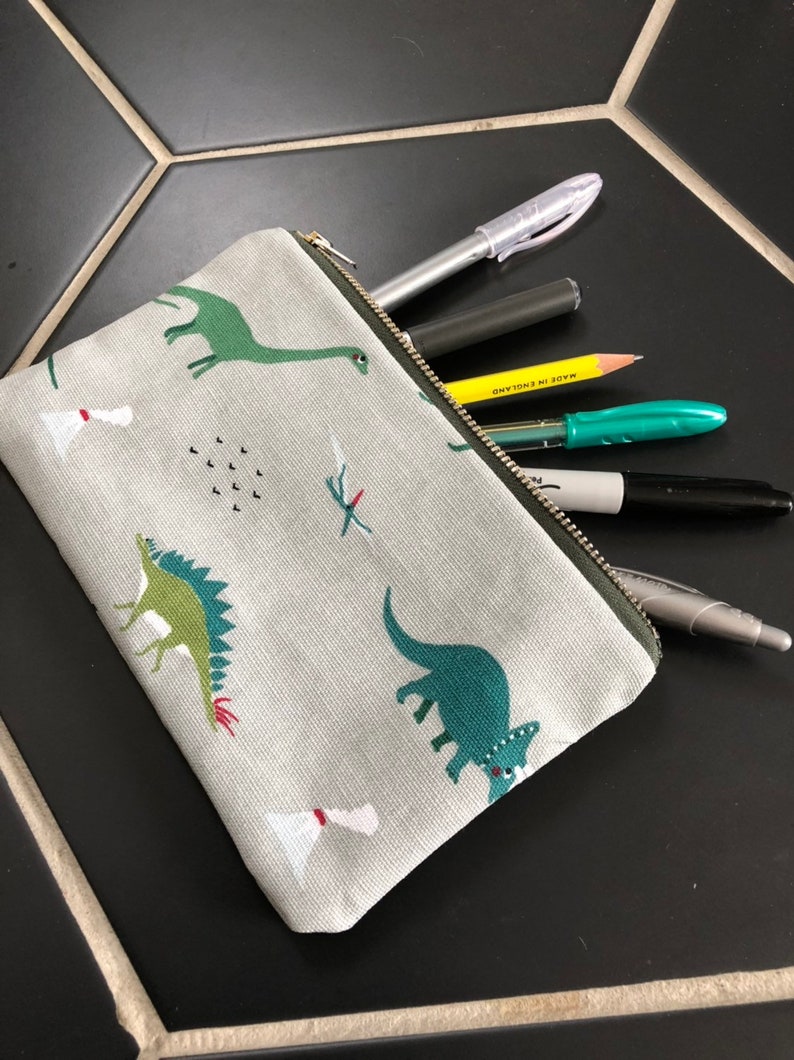 Dinosaur Pencil Case Etsy UK