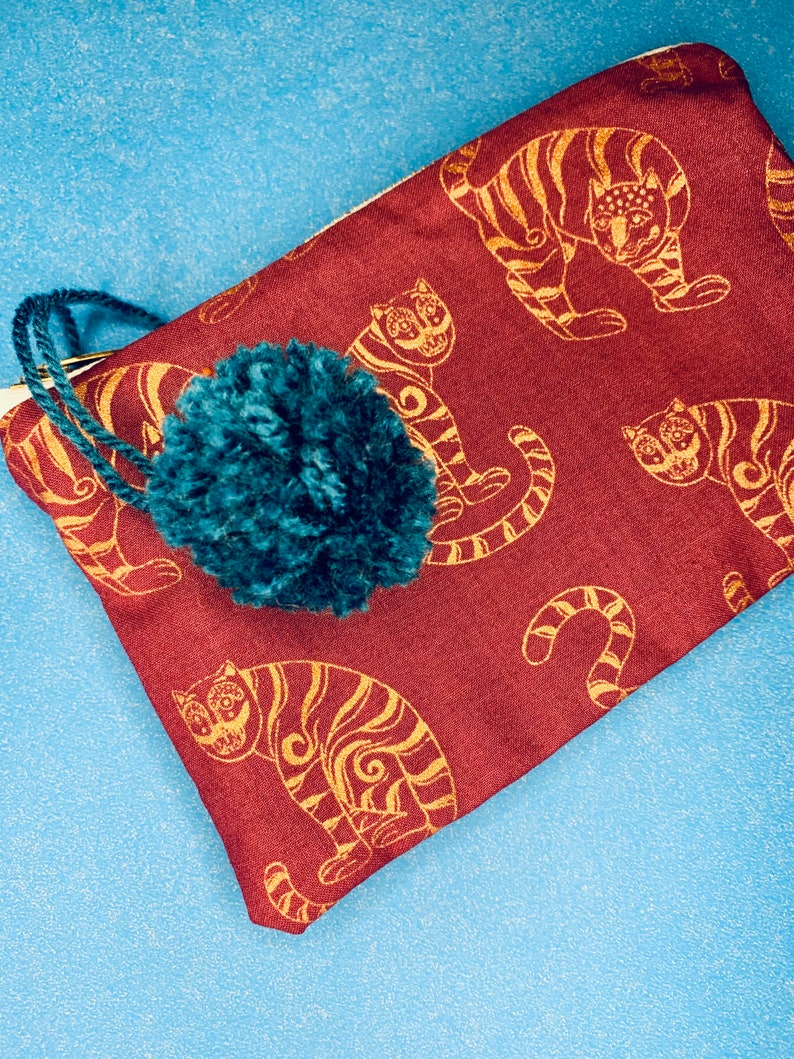 Golden Tiger pouchpencil casemakeup bag