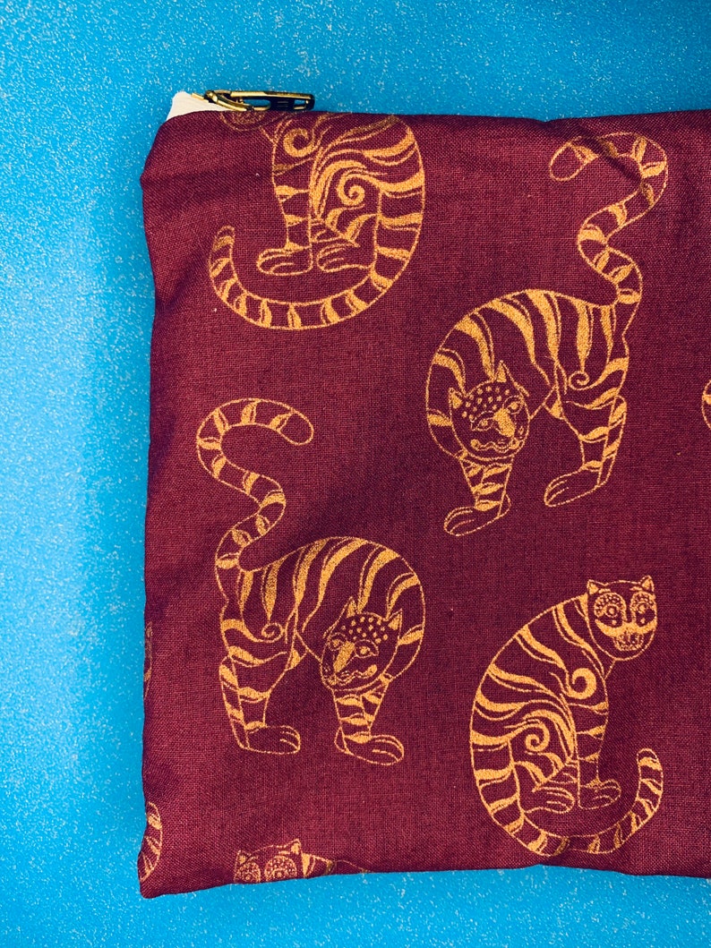 Golden Tiger pouchpencil casemakeup bag