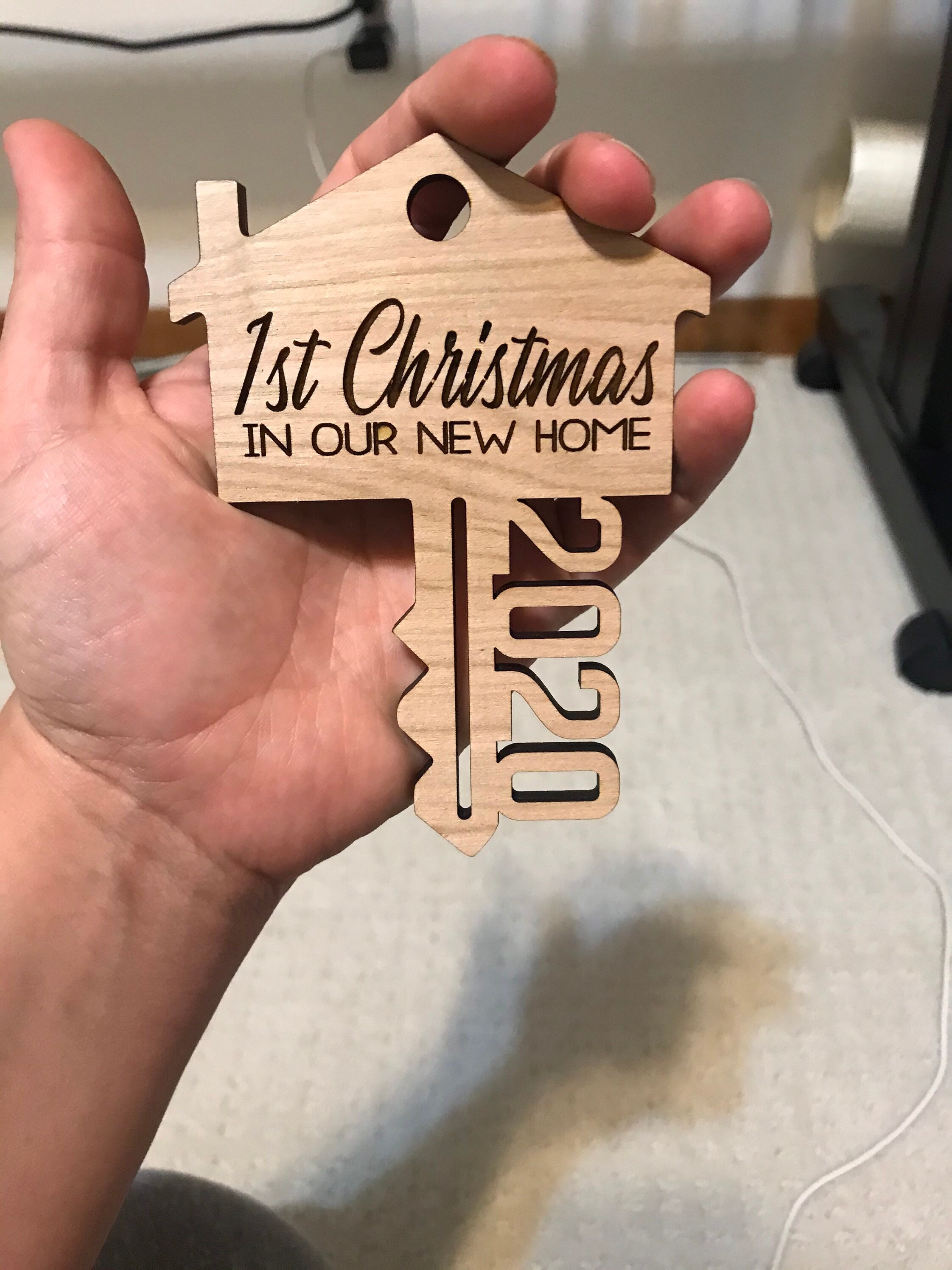 First Christmas in our new home Realtor gifts closing | Etsy