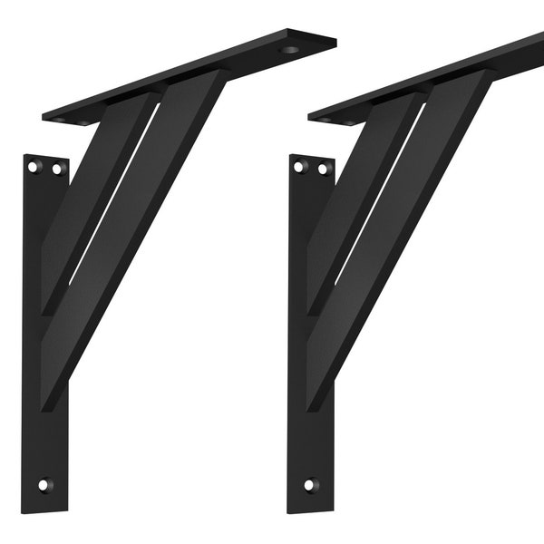 Pair of MODERN! ALUMINUM! Shelf Brackets Support Decorative Corner modern aluminium Shelf Bracket (240x240)