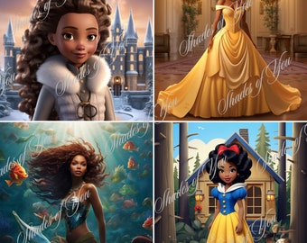 Midjourney African-American Princess Prompts