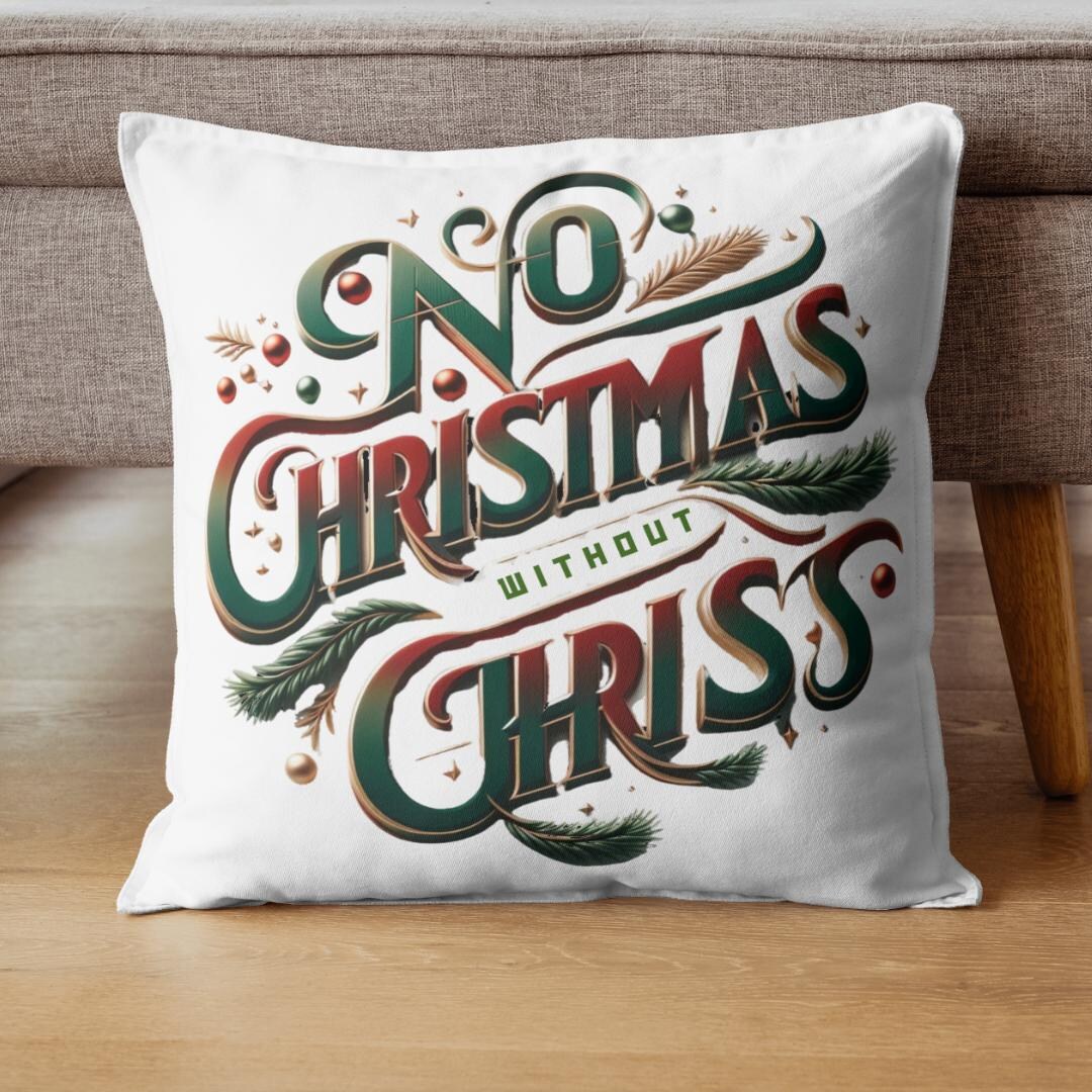 No Christmas Without Christ - Etsy