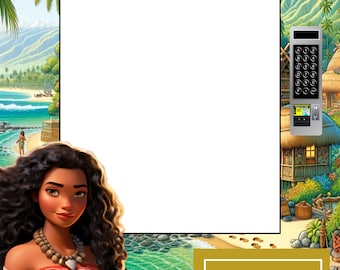Verkaufsautomaten Vorlage, Hawaiianische Prinzessin