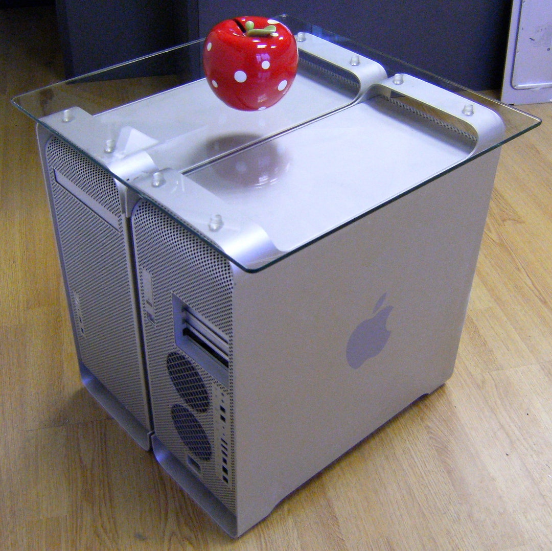 Apple Powermac G5 Dual Coffee or Reception Table, With Table Top