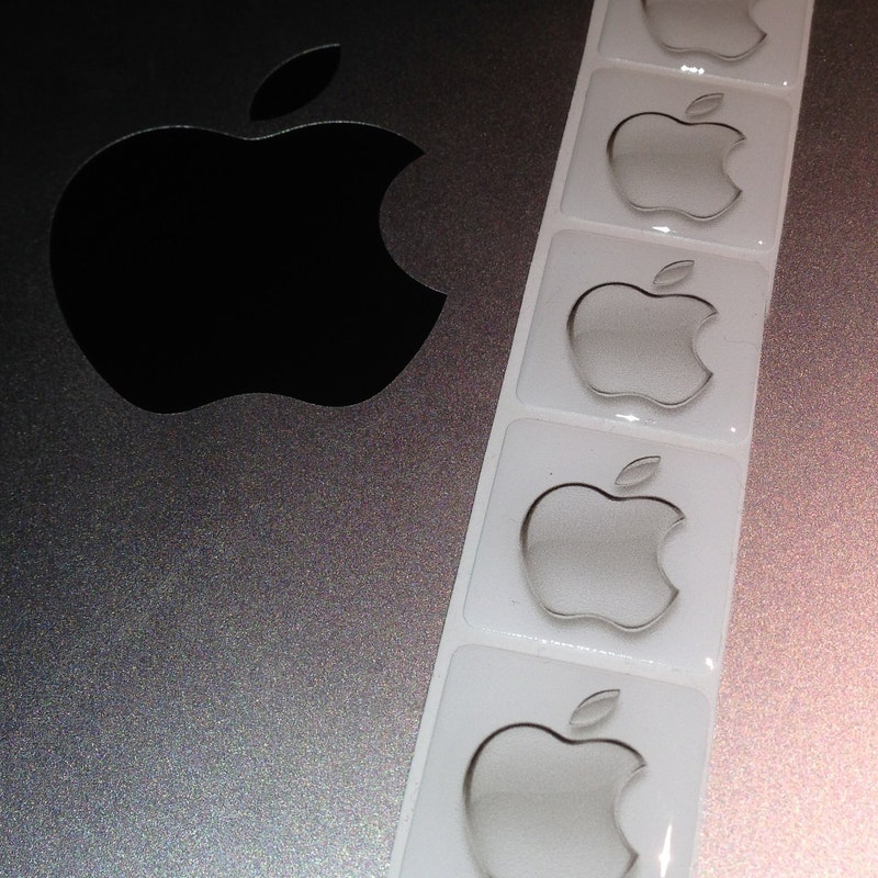 Apple Logo Stickers - Etsy