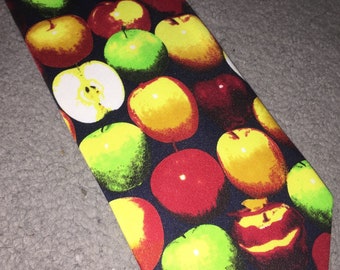 A classic Apple Tie from the Tie Studio, London