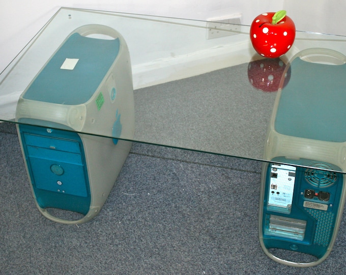 Apple PowerMac G3 Dual coffee or reception table, with table top