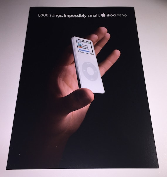 collectible ! An Apple advertising postcard for the Apple iMac G5 from 2005