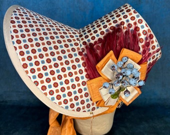 Regency Bonnet Jane Austen Bonnet Bridgerton Style