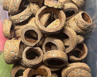 Rebanada hueca de piña de perilla (lados lijados) LEA A CONTINUACIÓN
