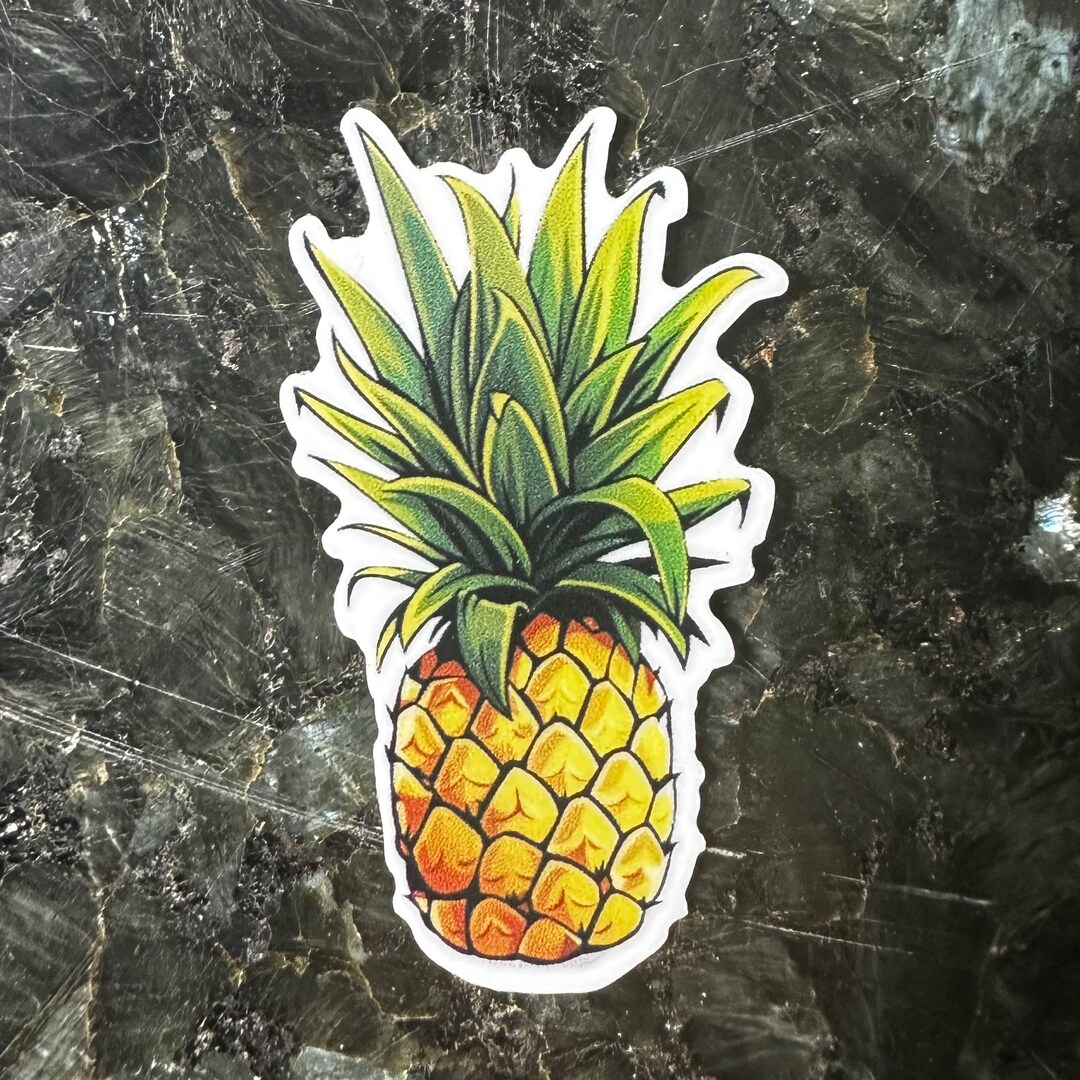 Pineapple Sticker Etsy 