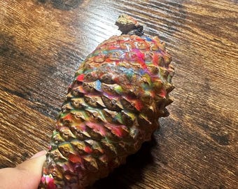 Piña: Resumen de resina de colores (tamaño pequeño/LEA A CONTINUACIÓN)