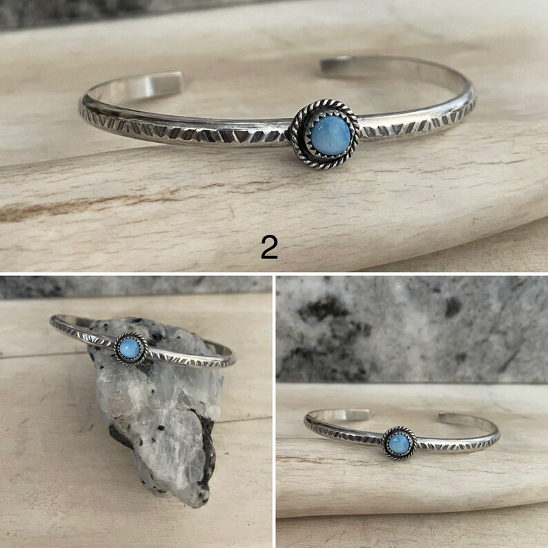 The Stacking Cuff in Golden Hills Turquoise