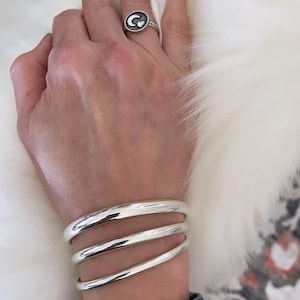 Bold Sterling Silver Cuffs