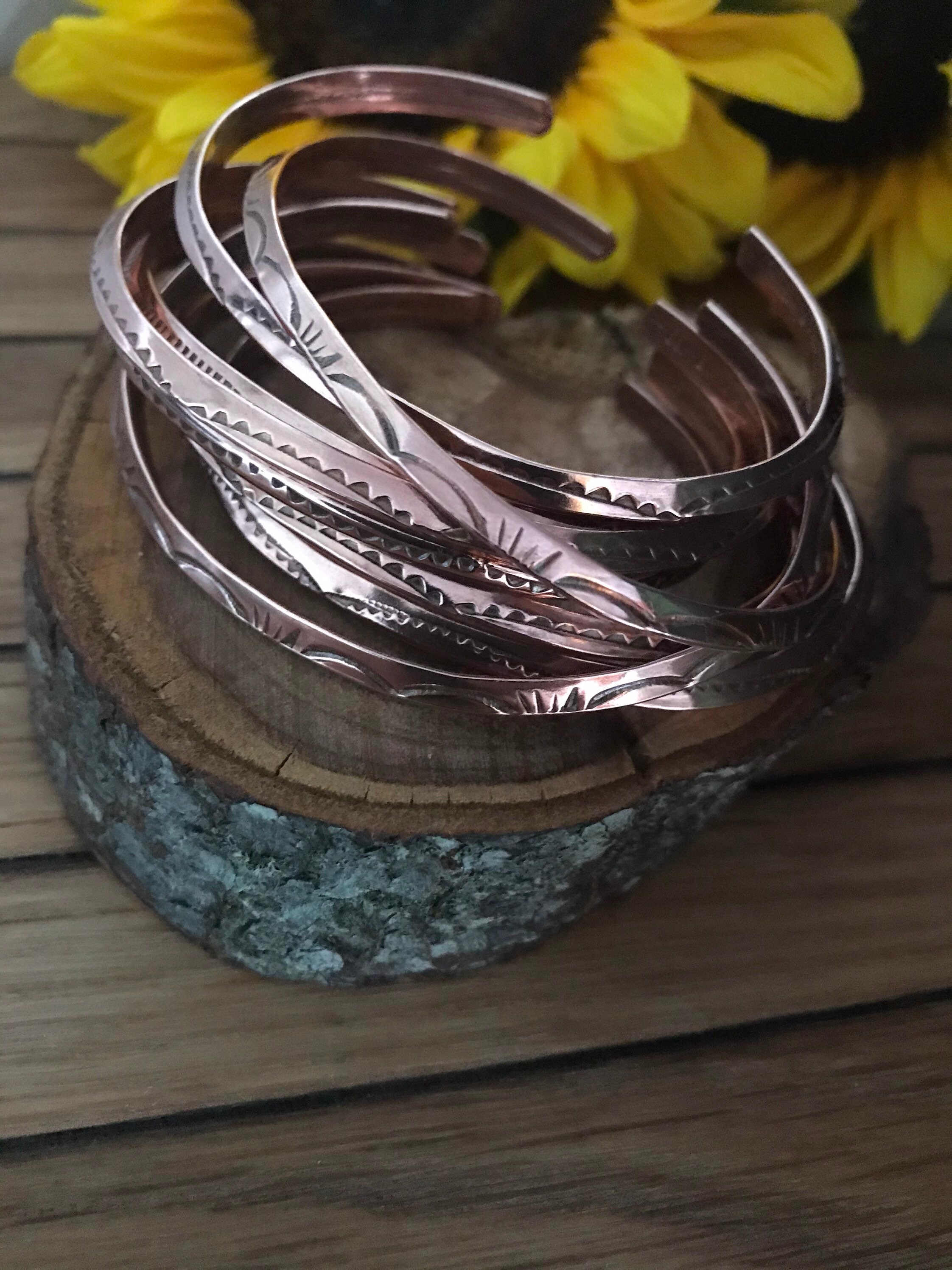 Copper Cuff Bracelet | Etsy