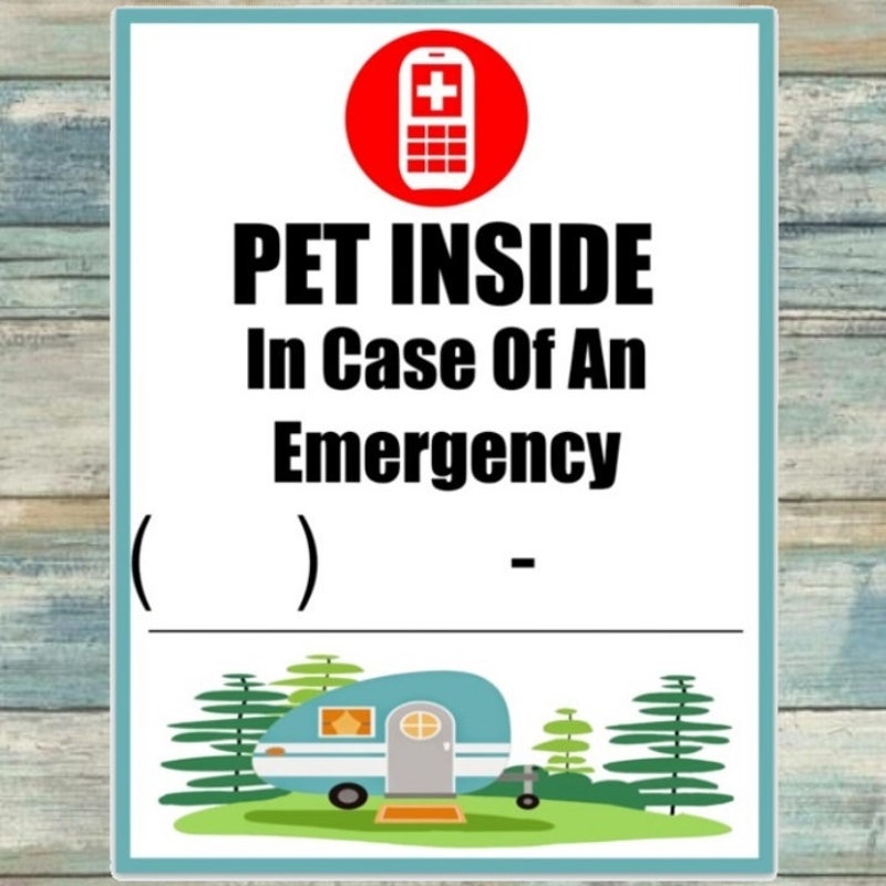 Pet Inside Sticker - Etsy