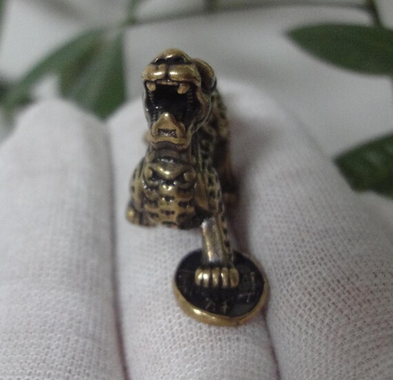 Creativity Chinese Old Solid Bronze Statue "PiXiu… - image 6