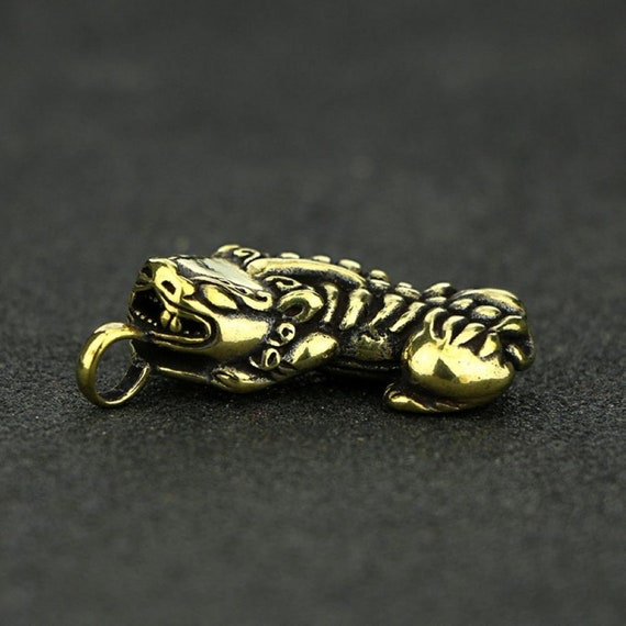 Creativity Chinese Old Solid Bronze Statue Lucky … - image 1