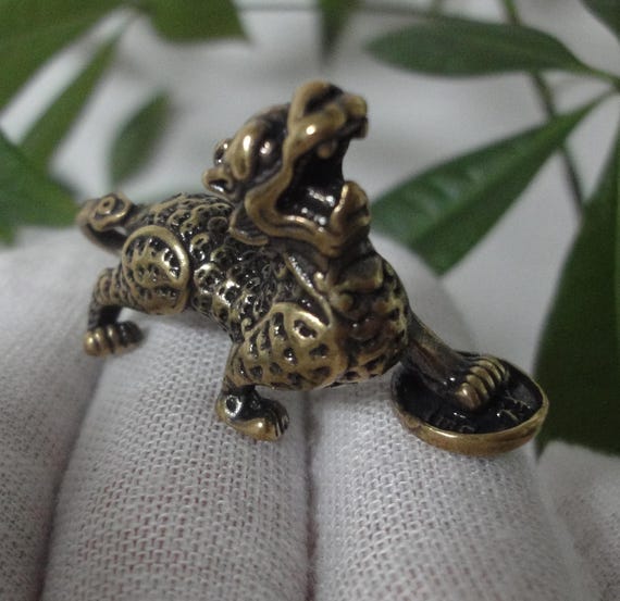 Creativity Chinese Old Solid Bronze Statue "PiXiu… - image 7