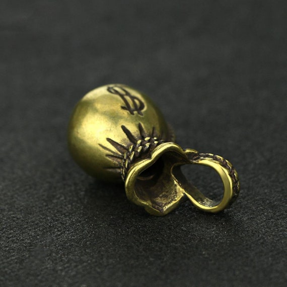 Creativity Old Chinese Solid Bronze Moneybag Pock… - image 3