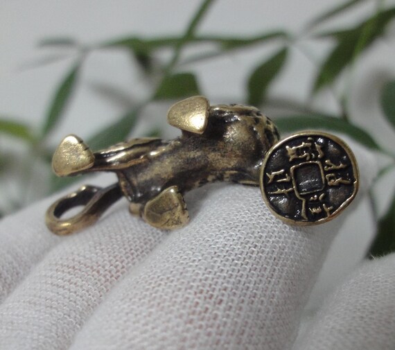 Creativity Chinese Old Solid Bronze Statue "PiXiu… - image 8