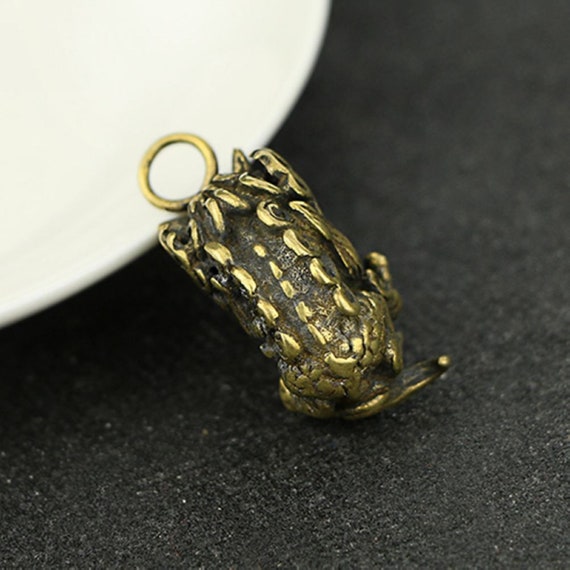 Creativity Chinese Old Solid Bronze Statue Beast … - image 4