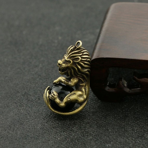 Creativity Chinese Old Solid Bronze Cute Small Ro… - image 1
