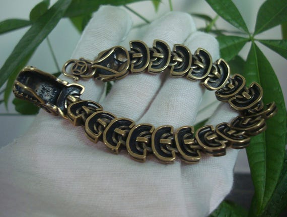 Creativity Antiqued Solid Brass Dragon Figurine S… - image 6