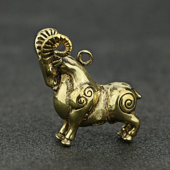 Creativity Chinese Old Solid Bronze Statue Sheep … - image 1