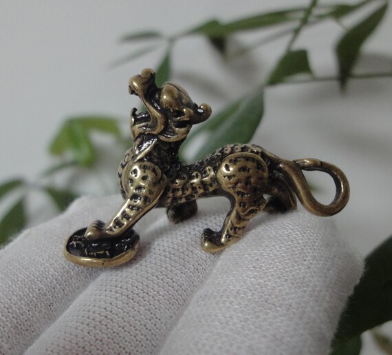 Creativity Chinese Old Solid Bronze Statue "PiXiu… - image 3