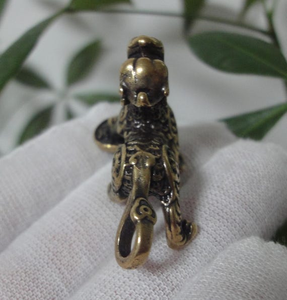 Creativity Chinese Old Solid Bronze Statue "PiXiu… - image 4