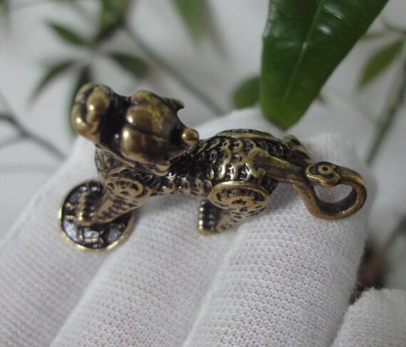 Creativity Chinese Old Solid Bronze Statue "PiXiu… - image 5