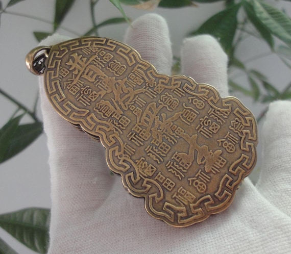 Creativity Antiqued Chinese Brozne "GuanYin" Budd… - image 8