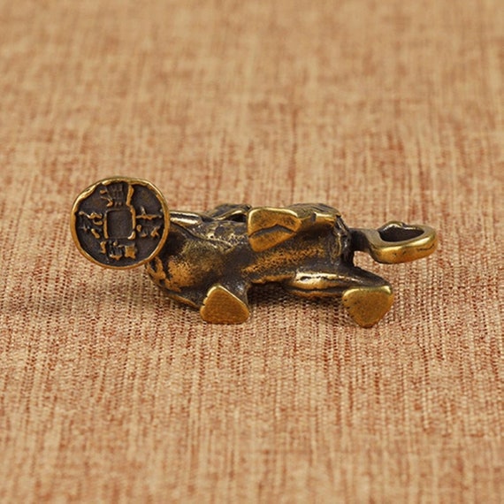 Creativity Chinese Old Solid Bronze Statue "PiXiu… - image 2