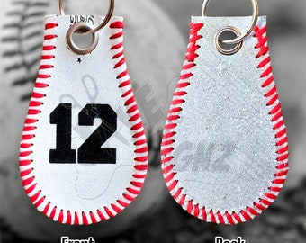 Porte-clés Baseball Winner Eagle – Simili Cuir Et Métal, Balle De Jeu