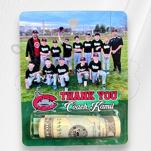 Tarjeta de dinero con foto personalizada / Tarjeta de regalo personalizada / Titular de regalo en efectivo / Tarjeta con fotografía