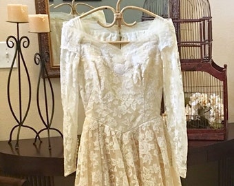 William Cahill Vintage Wedding Gown