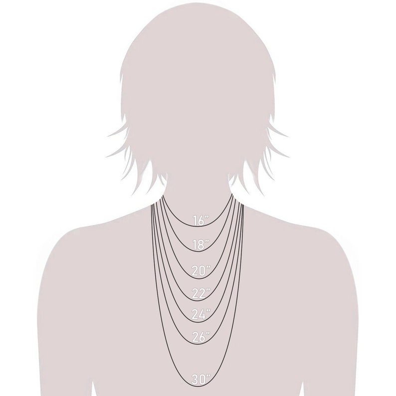 Klassische Omega-Halskette aus 14-karätigem Gold, 16 18 20, 2,0 mm 6,0 mm breite Gold-Omega-Halskette, für Frauen Bild 3