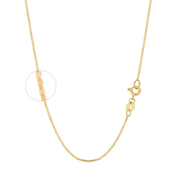 Gold mariner link chain clearance