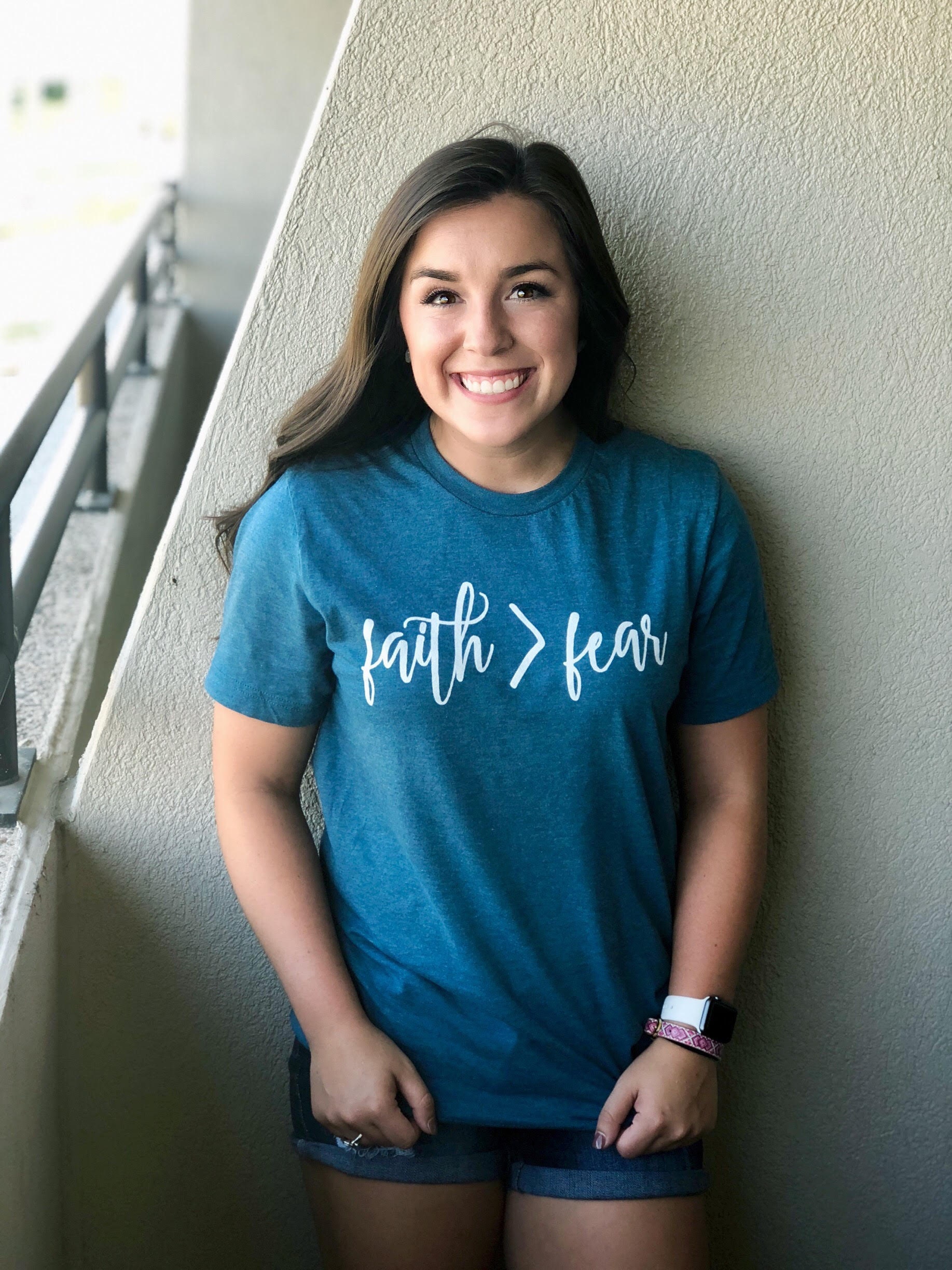 Faith Over Fear Shirt Faith is Greater Than Fear T Shirt | Etsy