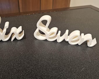 67 Six Seven Living room Decor sign