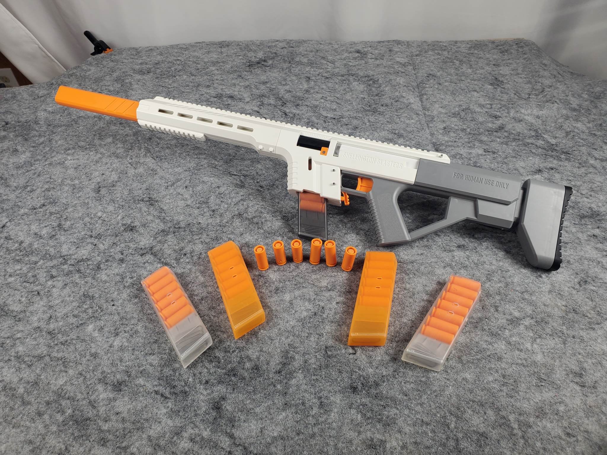 NERF トイガン ボルトアクションライフル2丁+α NERF系トイガン】バズビー「スナイプ（Snipe）」ボルト
