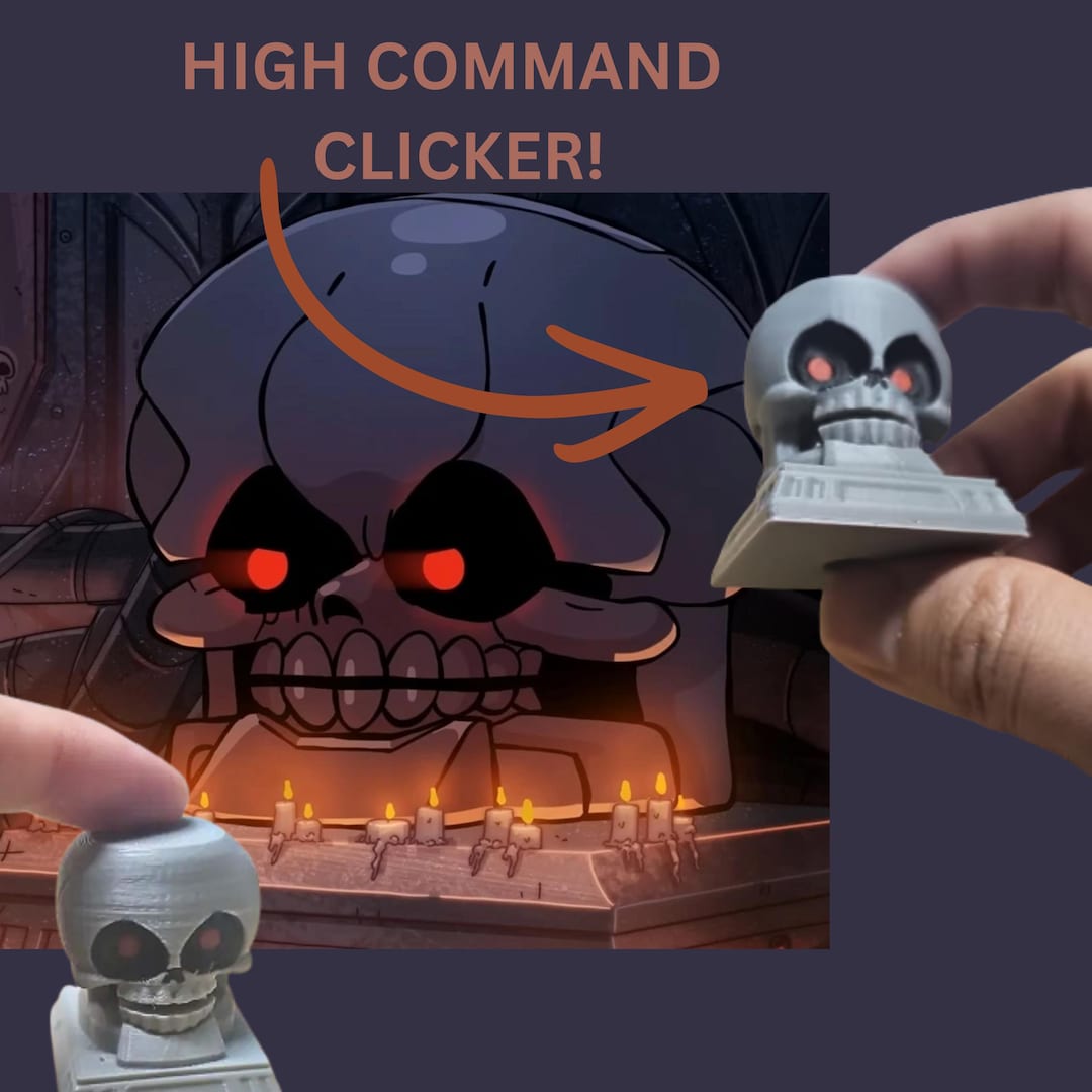 High Risk Clicker High Command Clicker Fidget From Space King - Etsy