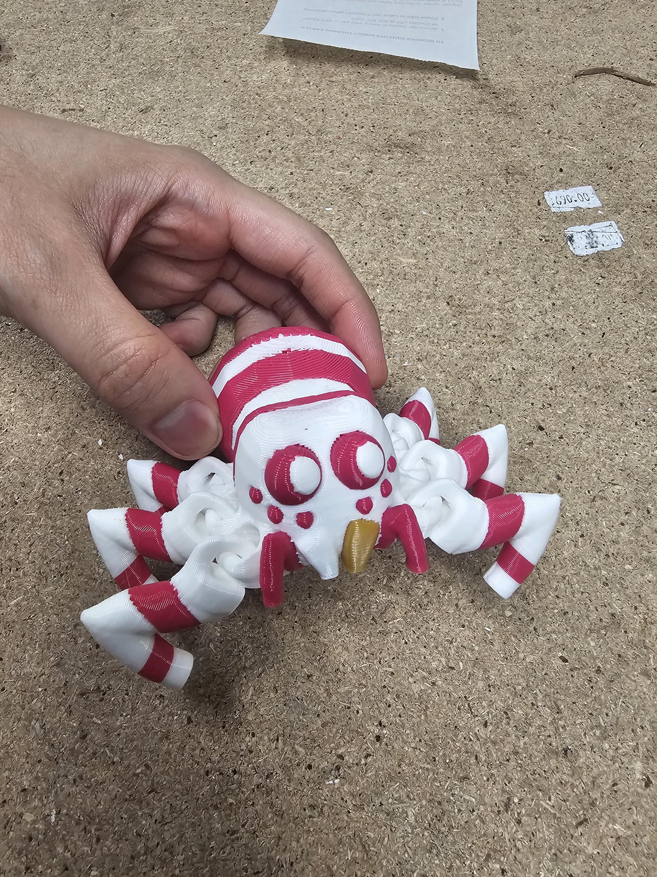 Angel Jumping Spider - Hazbin Hotel Inspired
