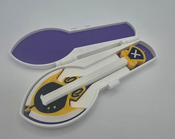 Adam's Guitar pen - inspired from Hazbin Hotel