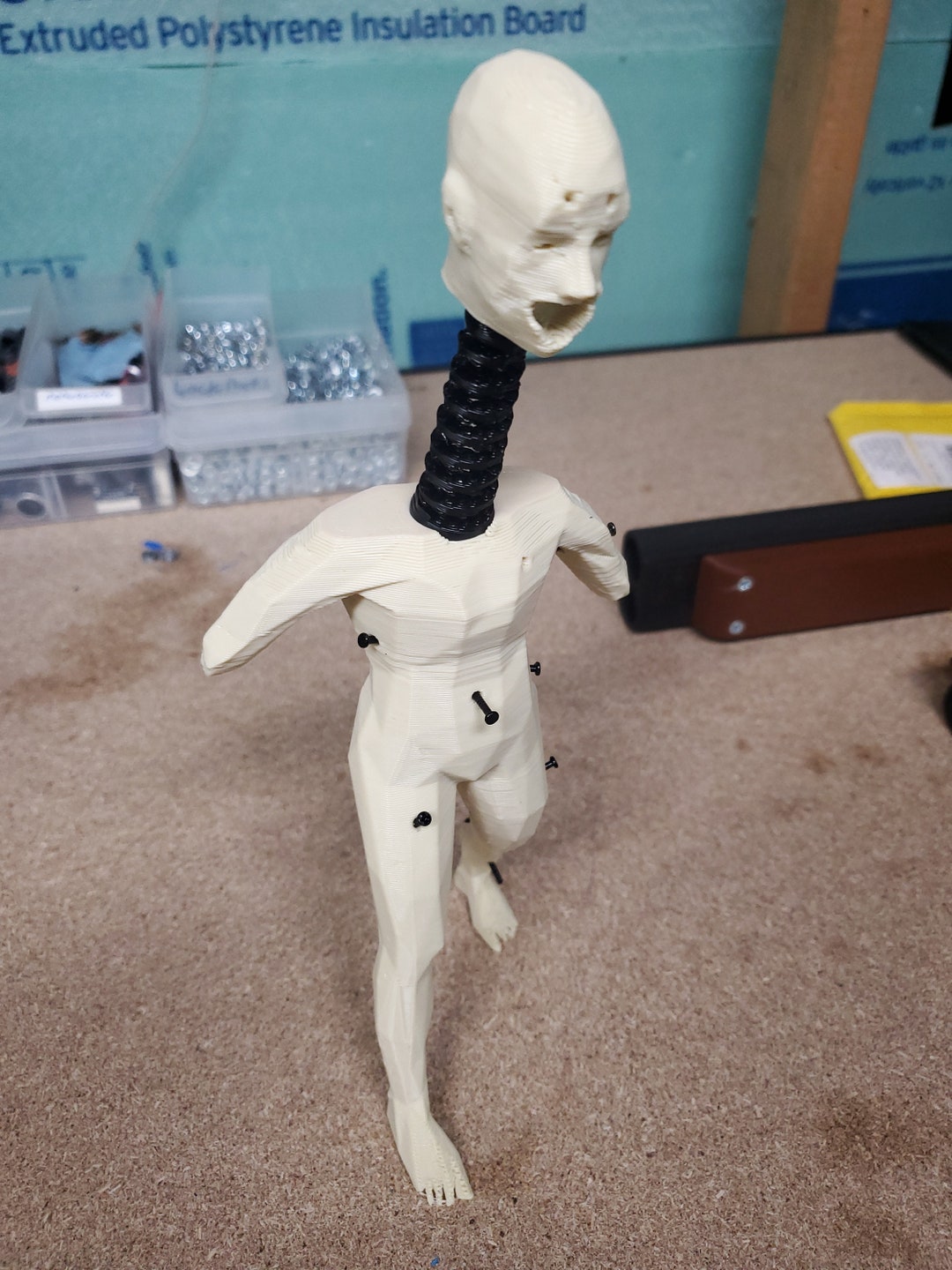 Lethal Company Coil Head Sculpture 1/8 Scale Model Etsy UK