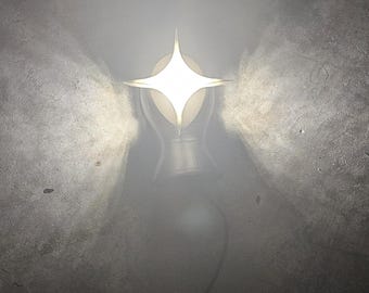 Deltarune Titan projected wings lamp