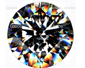 Super Cubic Zirconia Round Shape Quality CZ 7 A ( Not 3 A or 5 A / AAAAA from Made in China ) Loose Clear Stones Fake Diamond in U.S Ship