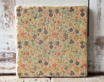 Coaster, tile "Nostalgia" gift idea